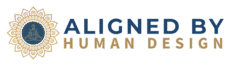 Aligned By Human Design transparent logo